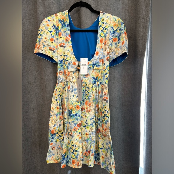 NWT Black Halo Women's Booker Mini Dress Size 2 - Picture 7 of 9